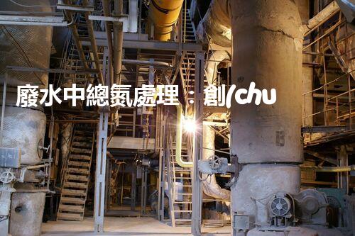 廢水中總氮處理：創(chuàng)新技術(shù)，實現(xiàn)環(huán)境保護(hù)與資源回收！